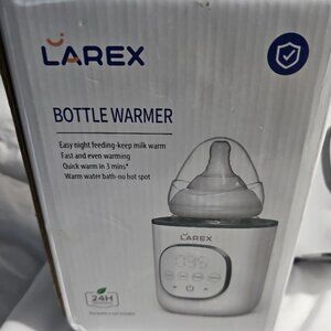 Larex Bottle Warmer | Fast & Accurate Temp Control | 8-in-1